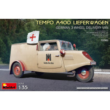 "Tempo A400 Lieferwagen. German 3-Wheel Delivery Van"