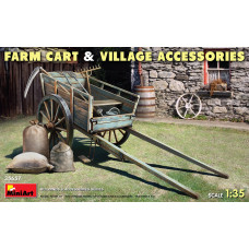 "Farm Cart with Village Accessories"