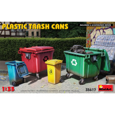 "Plastic Trash Cans"