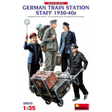 "German Train Station Staff 1930-40s"