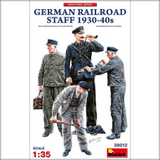 "German Railroad Staff 1930-40s"