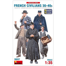 "French Civilians '30-'40s. Resin Heads"