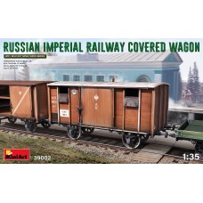 "Russian Imperial Railway Covered Wagon"