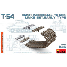 "T-54 OMSh Individual Track Links Set.Early Type"