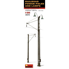 "Railroad Power Poles & Lamps"