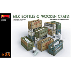 "Milk Bottles & Wooden Crates"