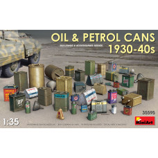 "Oil & Petrol Cans 1930-40s"