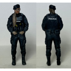 Policajtka v postoji č.995 1/43 POLÍCIA SR
