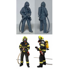 Hasič pripraveny na hasenie! č.993 1/43 HASIČI