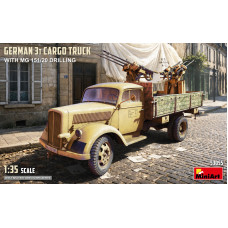GERMAN 3T CARGO TRUCK WITH MG 151/20 DRILLING