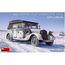 Kfz.1 German Troop Carrier Type 170VK w/Canvas