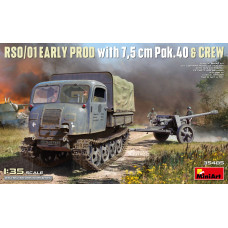 RSO/01 EARLY PROD. with 7,5 cm Pak.40 & CREW