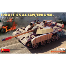 IRAQI T-55 AL FAW/ENIGMA. POLISH MADE BASE