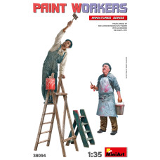 PAINT WORKERS WITH ACCESSORIES