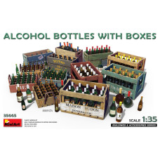 ALCOHOL BOTTLES w/BOXES