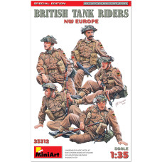 BRITISH TANK RIDERS. NW EUROPE. SPECIAL EDITION