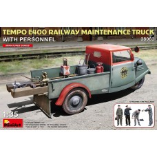 TEMPO E400 RAILWAY MAINTENANCE TRUCK WITH PERSONNEL