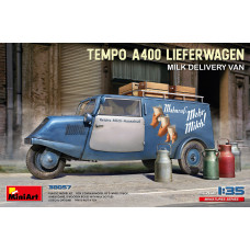 "Tempo A400 Lieferwagen. Milk Delivery Van"