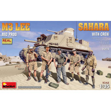 "M3 Lee Mid Prod. Sahara w/Crew"