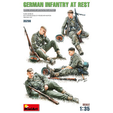 "German Infantry at Rest"