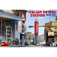 "Italian Petrol Station 1930-40s"