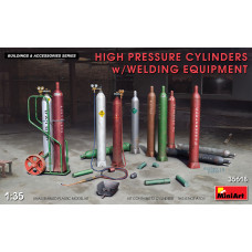 "High Pressure Cylinders w/Welding Equipment"