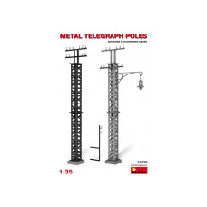 METAL TELEGRAPH POLES