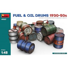 FUEL & OIL DRUMS 1930-50s