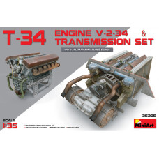 "T-34 Engine(V-2-34) & Transmission Set"