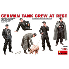 "German Tank Crew at Rest"