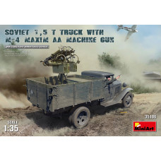 "Soviet 1,5 t Truck w/ M-4 Maxim AA Machine Gun"